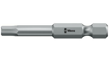 Bit extra tvrdý 1/4" DIN 3126 E6,3 vnitřní šestihran 4 x 89 mm Wera 059631 Bit extra tvrdý 1/4" DIN 3126 E6,3 vnitřní šestihran 4 x 89 mm Wera 059631
