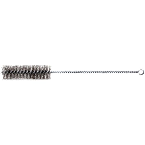 Válcový kartáč s očkem 40 x100/300 mm, ocelový drát, vlnitý Lessmann 542319