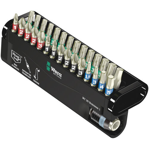 Sada bity Bit-Check 30 Stainless 1 Wera 071109