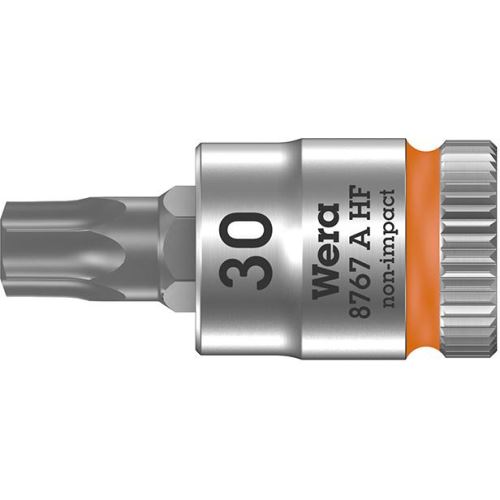 1/4´´ Hlavice zástrčná TX30, přidržovací funkce, 8767 A HF TORX®,WERA,003369