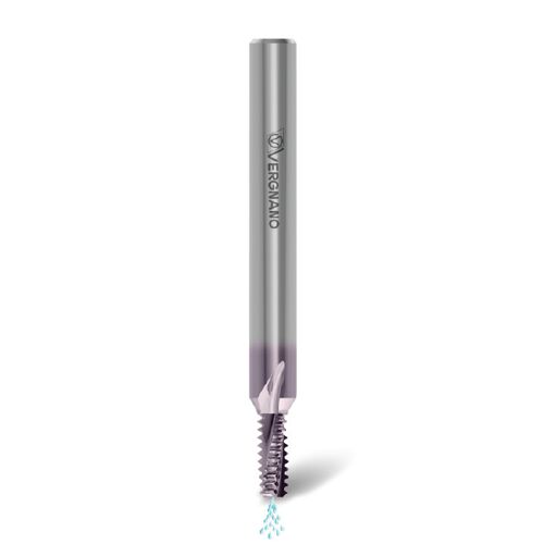 Fréza tvrdokovová závitová M12x1 1,5xD VHM/TiAlN, VR20 TiAlN, axiální vnitř. chlaz.