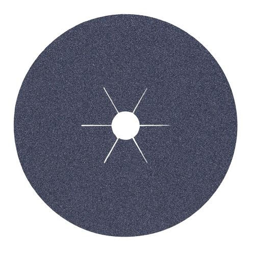 Brusný vulkánfíbrový kotouč, CS 565, 115x22/24, kruhový upínací otvor