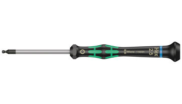 Šroubovák pro elektroniku vnitřní 6-hran kulička 2,5mm Wera 118094