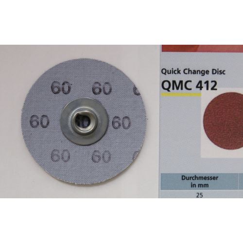Quick change disc, QMC 412, 50/320