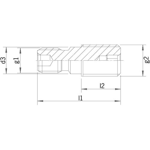 Utahovací čep, poklop SK40-M16 S20x2 HAIMER 8860040