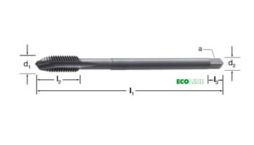 Závitník strojní DIN 376/B, 132410 M33 6H HSS-Co/OX