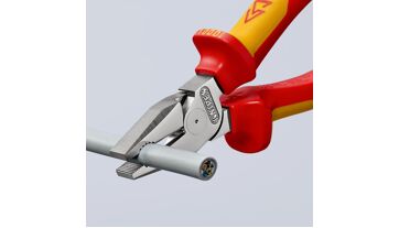 Kleště kombinované silové 200mm, izolované 1000 V, Knipex 0206200 (2)