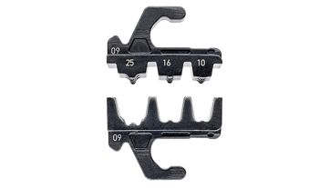 Lisovací profil pro izolované i neizolované koncové dutinky, Knipex 973909 Lisovací profil pro izolované i neizolované koncové dutinky, Knipex 973909
