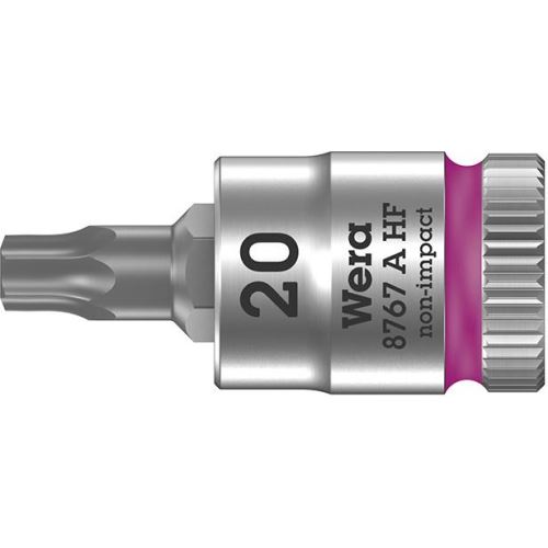 1/4´´ Hlavice zástrčná TX20, přidržovací funkce, 8767 A HF TORX®,WERA,003364