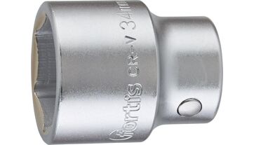Nástrčný klíč 6-hranný 3/4" 34 mm FORTIS