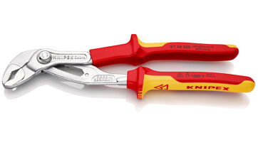 Kleště sikovky Cobra® VDE 250 mm, izolované 1000 V, Knipex 8726250 Kleště sikovky Cobra® VDE 250 mm, izolované 1000 V, Knipex 8726250