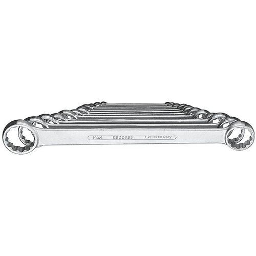 Sada oboustranné očkové klíče DIN837B 6-32mm 12 ks. GEDORE, 6062190