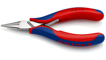 Kleště montážní pro elektroniku půlkulaté 115 mm, Knipex 3522115