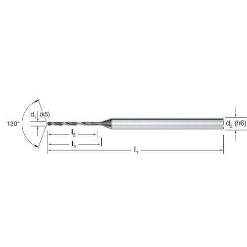 Vrták tvrdokovový CrazyDrill  SST-Inox 12xD VHM/eXedur 102467 0,85