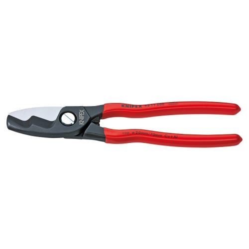 Nůžky kabelové 200 mm s dvojitým břitem, Knipex 9511200