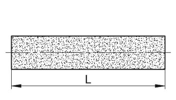 Brusný pilník kulatý T9030 6x100mm CJEMNÝ (2)