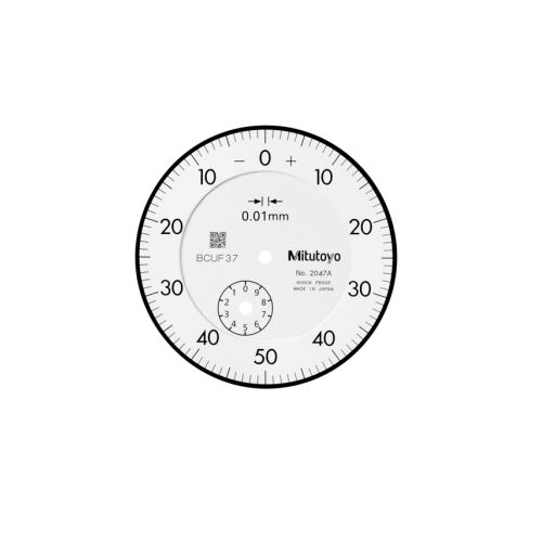 Úchylkoměr číselníkový analogový s očkem 10/0,01mm, ISO (MITU-2047A)