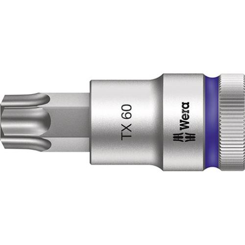 1/2 ´´ Hlavice zástrčná TX60 Zyklop, 8767 C HF TORX®, WERA, 003838