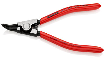 Kleště na pojistné kroužky, pro hřídele 3-10 mm, zahnuté hroty 45°, Knipex 4631A02