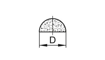 Brusný pilník půlkulatý T9040 10x100mm 89ASTŘEDNÍ (1)
