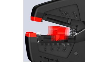 Kleště samonastavitelné pro odizolování 200 mm (0,03-10,0), Knipex 1240200 (8)