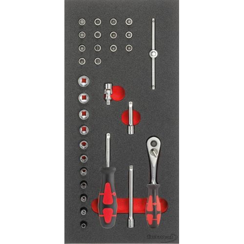 Modul pro nástroje 1/3 Nástrčný klíč 1/4" FORMAT