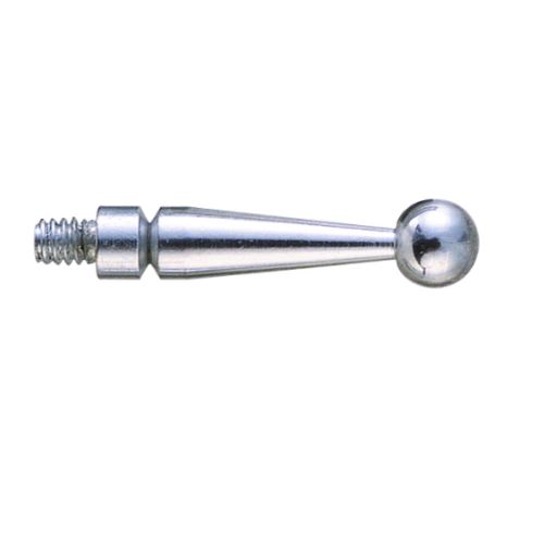 Měřící kuličkový dotek pro páčkové úchylkoměry 3x12,1mm, tvrdokov (MITU-136758)