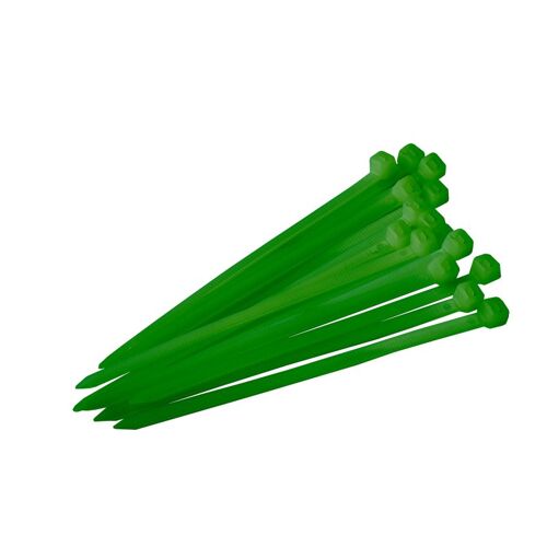 Pásky vázací 120x4. 8mm 50ks zelené