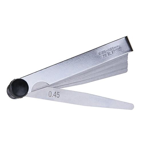 Měrky spárové 0. 05-1mm 20listů