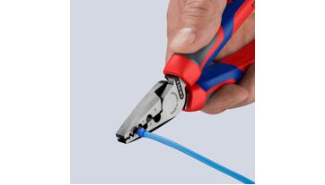 Kleště lisovací (krimpovací) na koncové dutinky, Knipex 9772180 (5)