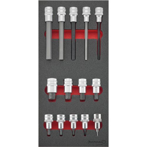 Modul pro nářadí 1/3 Nástrčné klíče 1/2" vnitřní 6hran FORMAT