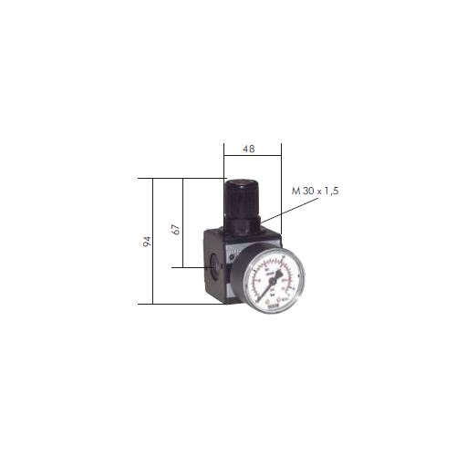 Regulátor tlaku 0,5-10bar se závitem G 1/4´´ 925830 0110
