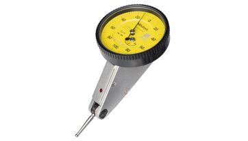 Úchylkoměr číselníkový páčkový 0,4/0,002/4/8mm, číselník pod úhlem 20° (MITU-513-445-10A)