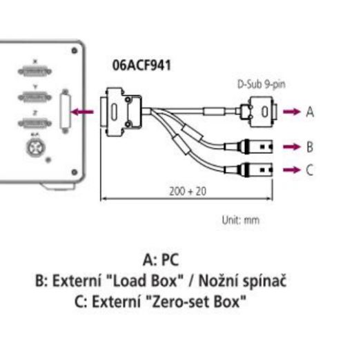 Kabel prodlužovací externí (MITU-06ACF941)