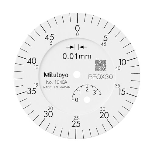 Úchylkoměr číselníkový analogový 40/0-3,5/0,01mm, (MITU-1040AB)