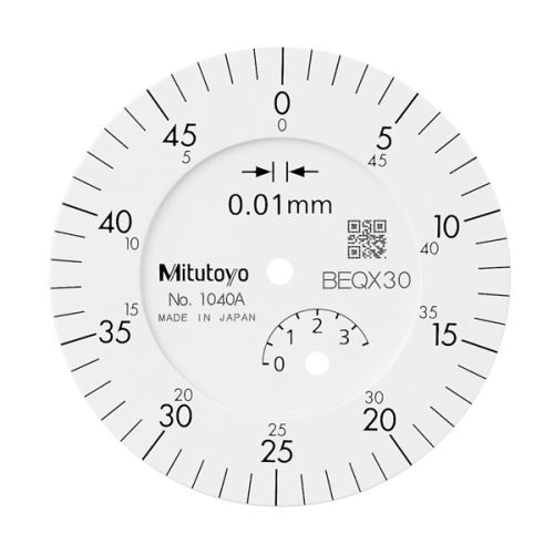 Úchylkoměr číselníkový analogový 40/0-3,5/0,01mm, s očkem (MITU-1040A)