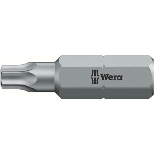 Bit TX5/25mm pr. 3,0mm, TORX®, up. šestihran 1/4´´ pro držák D6,3, 867/1, WERA, 066492