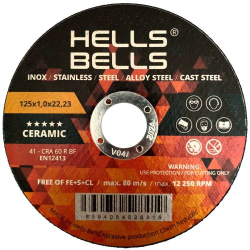 Řezný kotouč 41-115x1,6x22,2 Hells Bells SG-CERAMIC