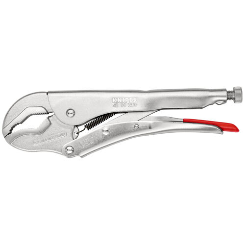 Kleště samosvorné, čelisti s dvojitým prizmatem 250 mm, Knipex 4114250