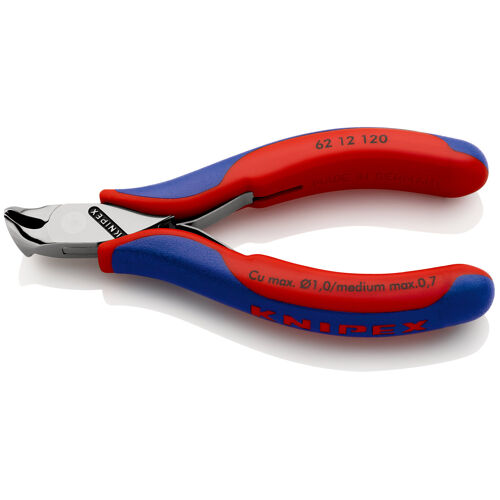 Kleště štípací s šikmými břity pro elektroniku 120 mm, Knipex 6212120