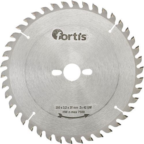 List kotouč.pily HW 250x3,2 x30mm Z42UW Fortis