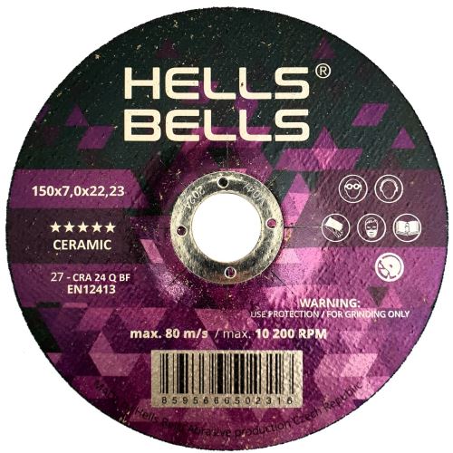 Brusný kotouč 27-125x7,0x22,2 Hells Bells SG-CERAMIC