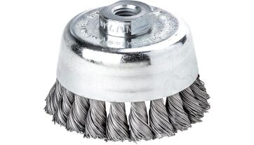 Hrncový kartáč ocelový drát splétaný 65x0,5 mm Lessmann 482217