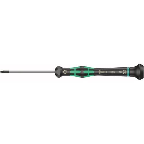 Šroubovák přidržovací TX8/60mm, Kraftform Micro, TORX®, 2067 HF, WERA, 118184