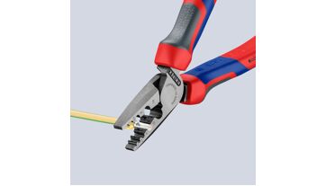 Kleště lisovací (krimpovací) na koncové dutinky, Knipex 9772180 (3)