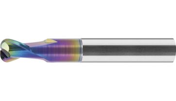 Toroidní fréza TK 10/3,0 mm Z2 krátká HA TA-C FORMAT GT Toroidní fréza TK 10/3,0 mm Z2 krátká HA TA-C FORMAT GT