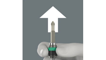 Držák na bity Rapidaptor 889/4/1K, magnet Wera 052502 (7)
