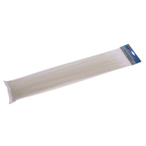 Pásky vázací 500x7. 6mm 50ks bílá