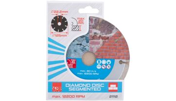 Kotouč diamantový DIAMANT 125x22. 2x2. 2mm segment (2)