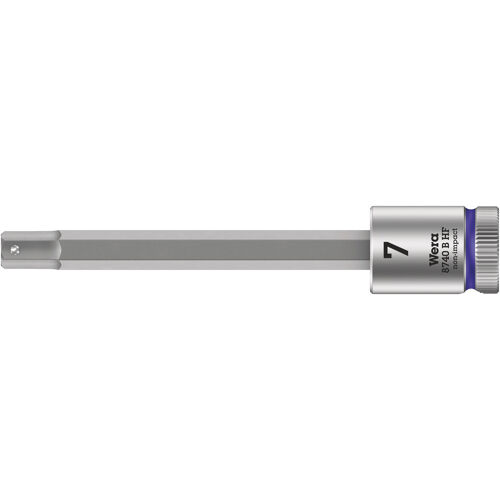 Šroubováková hlavice 3/8", vnitřní šestihran s přidržovací funkcí, 7x100 mm Wera 003038